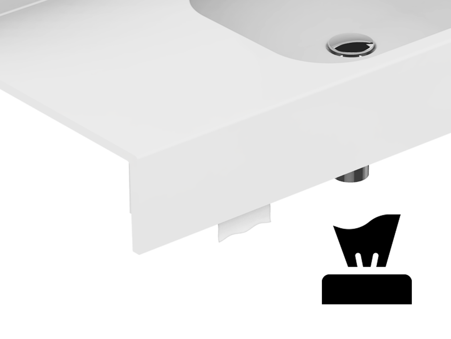 Kleenex tissue box holder (concealed) Complements & accessories