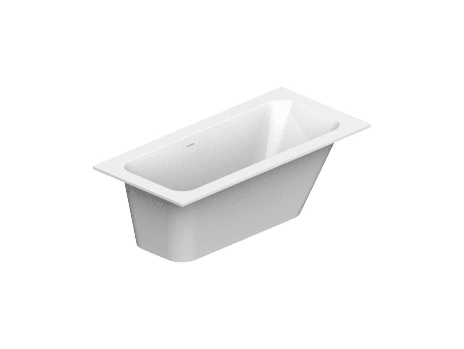 Madeira bathtub Rectangular Baths Eumar Design