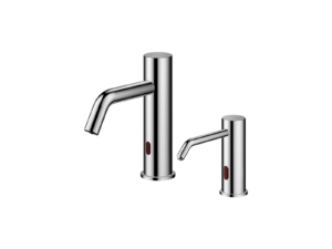 Touchless faucet and soap dispenser Amber set (chrome)